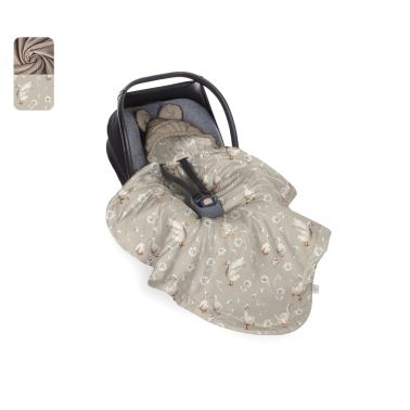 Babysteps Kocyk do fotelika - Goose Family Vintage Beige