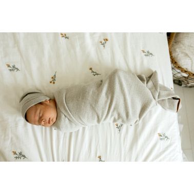 Poofi Zestaw merino Cozy kolor: beżowo-szary