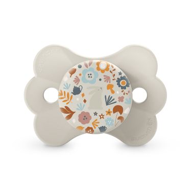 Suavinex Smoczek fizjologiczny SX Pro silikonowy 6-18 Wonderland Motylek - beżowy liberty