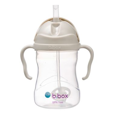 B.box Bidon ze słomką, 240 ml, latte