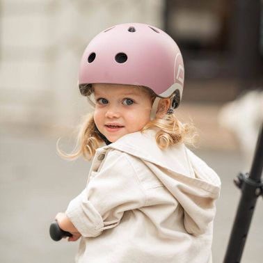 Kask dla dzieci 1-5 lat Scoot&Ride Wildberry (XXS-S)