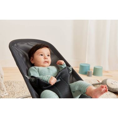 BABYBJORN - leżaczek BLISS MESH - Antracytowy