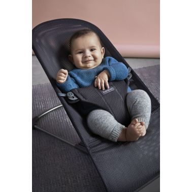 BABYBJORN - leżaczek BLISS MESH - Antracytowy