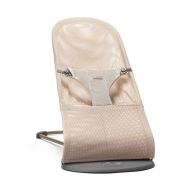 BABYBJORN - leżaczek Bliss Mesh - Perłowy Różowy