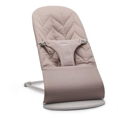 BABYBJORN - leżaczek Bliss Woven, Petal Quilt - Sand Grey