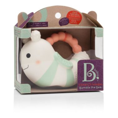 B.Toys Gryzak z naturalnej gumy - Pszczółka