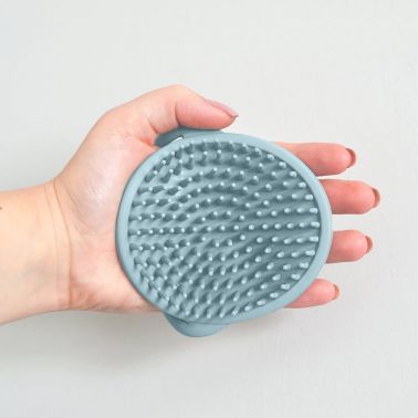 Shnuggle szczotka silikonowa do włosów dla niemowląt Blue