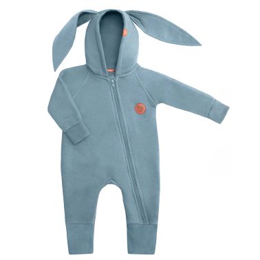 Ciepły kombinezon na zamek Królik Benni - brudny niebieski