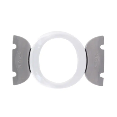 Potette 2w1 Nocnik dla dziecka i nakładka na toaletę, biało-szary