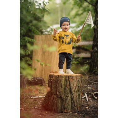 Pinokio Spodnie Granatowe Secret Forest