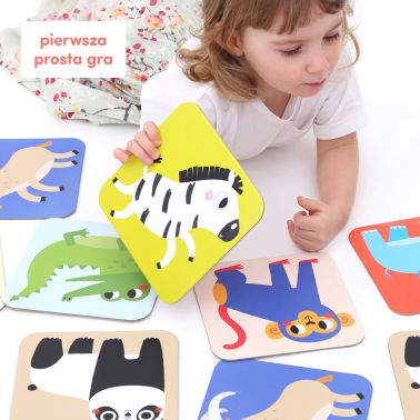 CzuCzu Duuuże memory Dzikie zwierzęta 2+