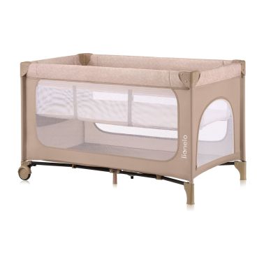 Łóżeczko turystyczne Lionelo Jasmin Easy Fold Beige Sand