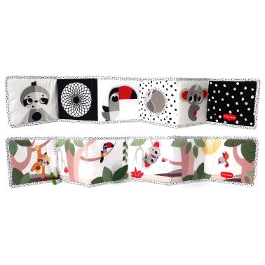 Tiny Love Książeczka interaktywna dwustronna Boho Chic