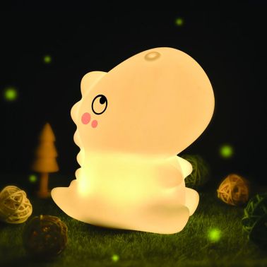 Innogio Silikonowa lampka nocna dla dzieci Dinozaur GIOdino