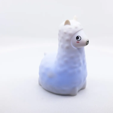 Innogio Silikonowa lampka nocna dla dzieci Lama GIOlama