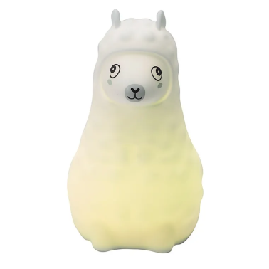 Innogio Silikonowa lampka nocna dla dzieci Lama GIOlama