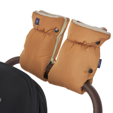 Zaffiro Mufka do wózka dwuczęściowa Vanilla + Beżowa Wełna Premium