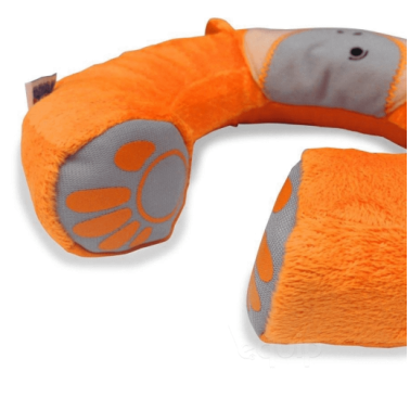 Trunki Zagłówek do fotelika Małpka Mylo pomarańczowa