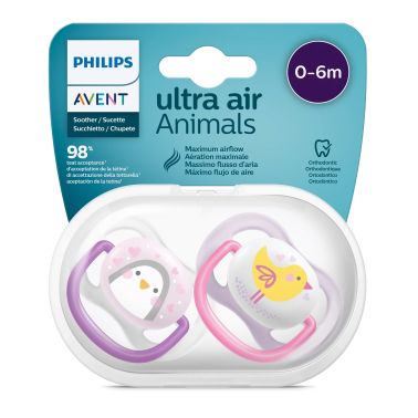 Smoczek Philips Avent ultra air Animals 0-6m