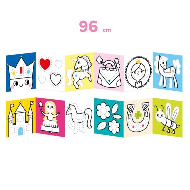 CzuCzu Dłuuugie rysowanki Rysuję po śladzie – Baśniowa kraina