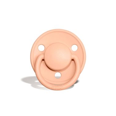 BIBS DE LUX Smoczek uspokajający Peach Sunset rozmiar uniwersalny, 0-36m