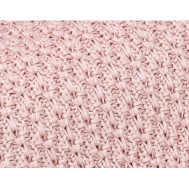 My Memi Bambusowy kocyk powder pink 80x100 - chain