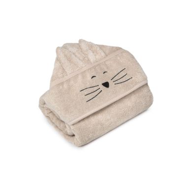 My Memi Bambusowy duży ręcznik beige - cat