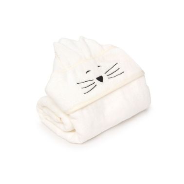 My Memi Bambusowy duży ręcznik cream - cat
