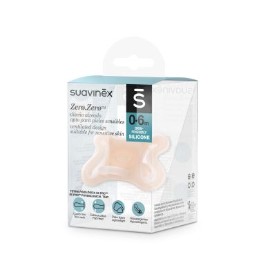 Suavinex Smoczek fizjologiczny SX Pro silikonowy 0-6 m ZERO ZERO