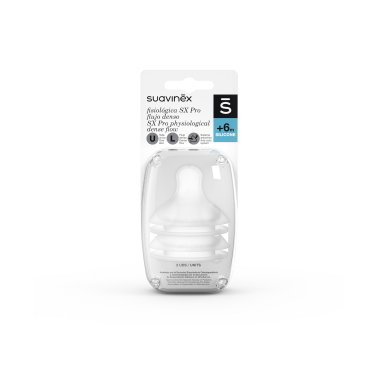 Suavinex Smoczki do butelek SX Pro +6m 2 szt. przepływ szybki L