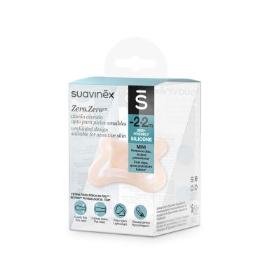 Suavinex Smoczek fizjologiczny SX Pro silikonowy -2 -2 m ZERO ZERO