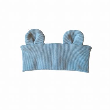 Benni opaska w prążek - brudny niebieski