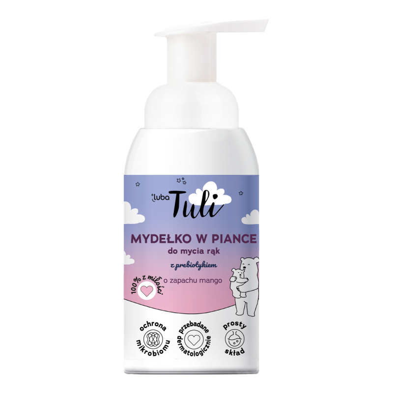 Mydełko w piance do rąk 250 ml Luba Tuli