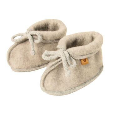 Buciki dziecięce wełna premium 6-12m Beige Zaffiro