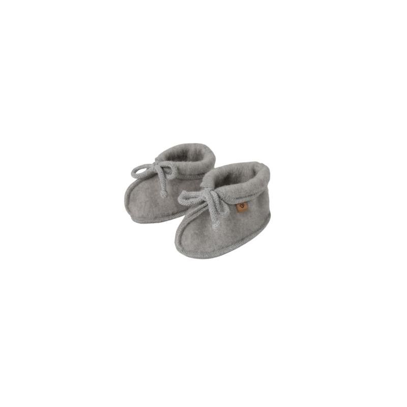 Buciki dziecięce wełna premium 6-12m Grey Zaffiro