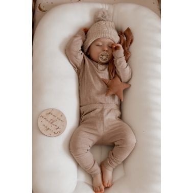 Doudou STAR 100% cotton muslin CINNAMON YOSOY