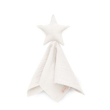 Doudou STAR 100% cotton muslin ECRU YOSOY