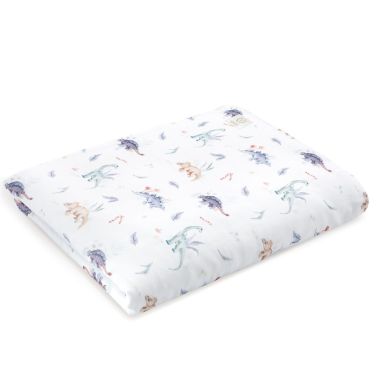 YOSOY Kołderka 135×100 DINOS eco satin cotton