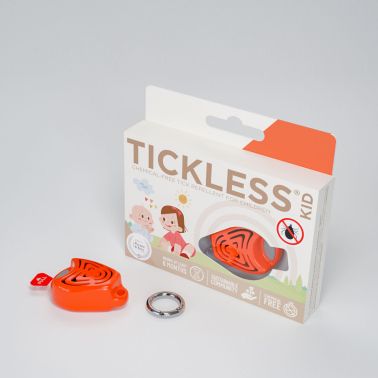 TICKLESS® Kid Urządzenie ultradźwiękowe przeciwko kleszczom dla dzieci - Orange