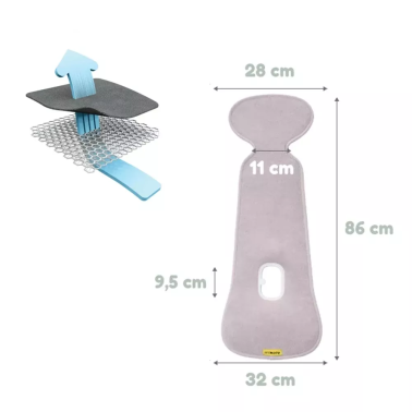 Aeromoov wkładka antypotowa do fotelika samochodowego 9-18 kg blossom